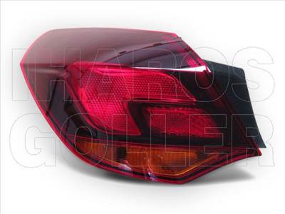 Opel Astra J/2 2012- - Hátsó lámpa üres bal külső, sötét (5 ajtós) MM