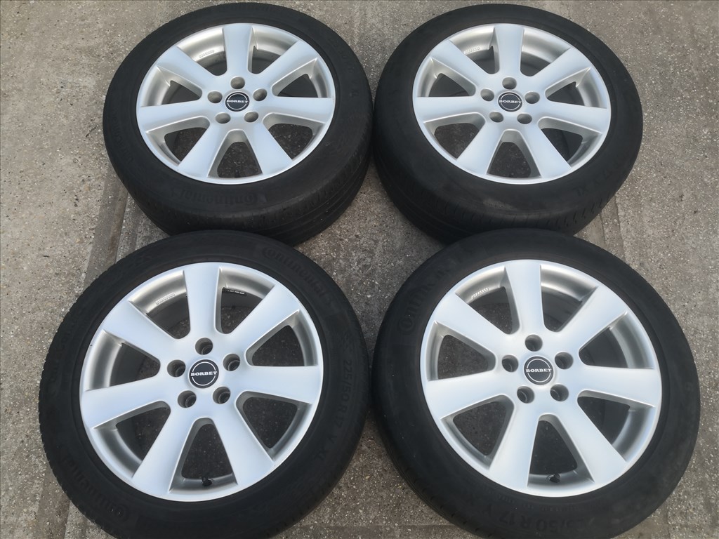  17-es Borbet nyárikerék Volkswagen Audi Skoda Seat Mercedes - re 5. kép