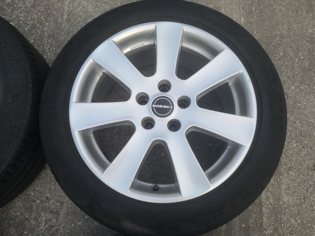  17-es Borbet nyárikerék Volkswagen Audi Skoda Seat Mercedes - re 2. kép