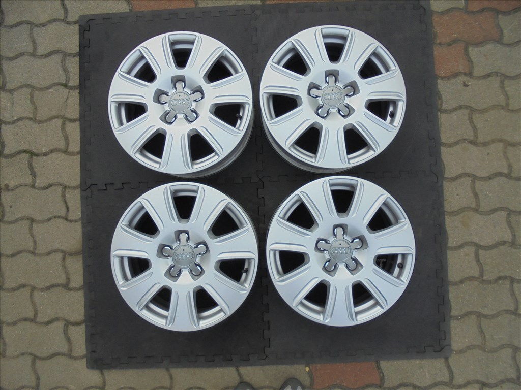 16-os Audi újszerű gyári alufelni eladó 1. kép