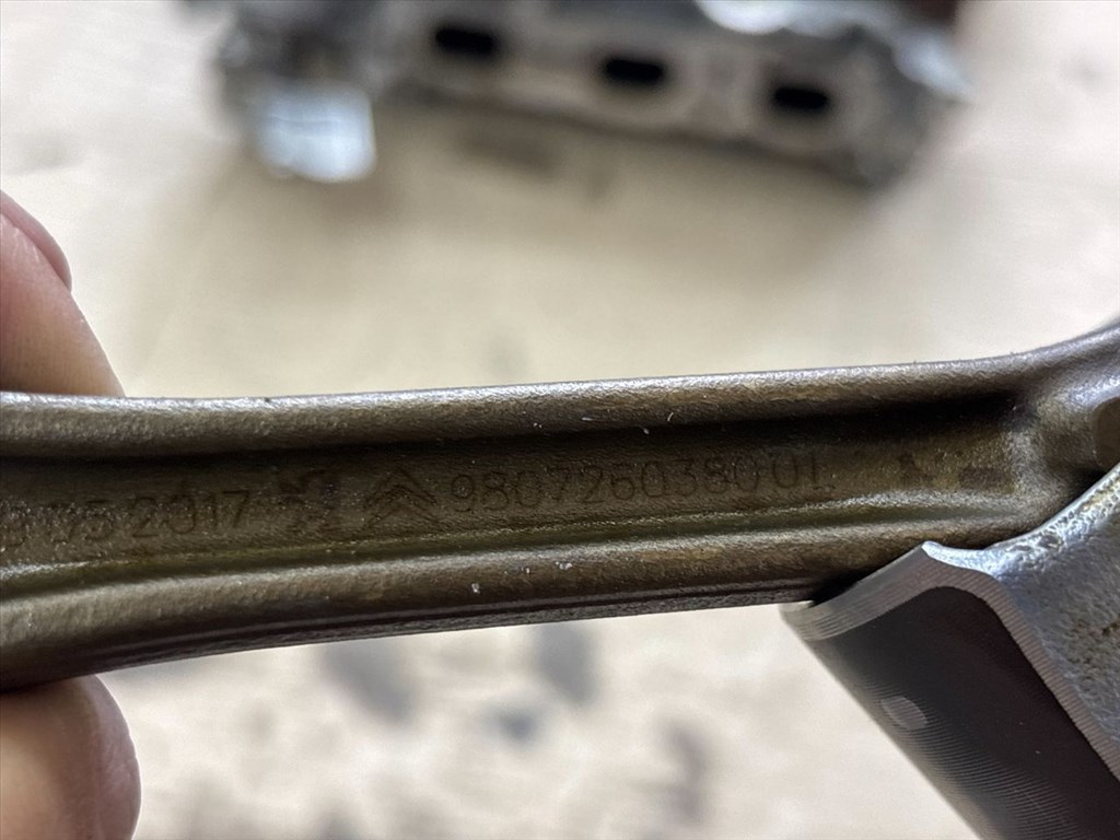 Opel Crossland X 1.2 Turbo (110 Hp) Dugattyú és Hajtókar 9991 9807260380-b12xhl 3. kép