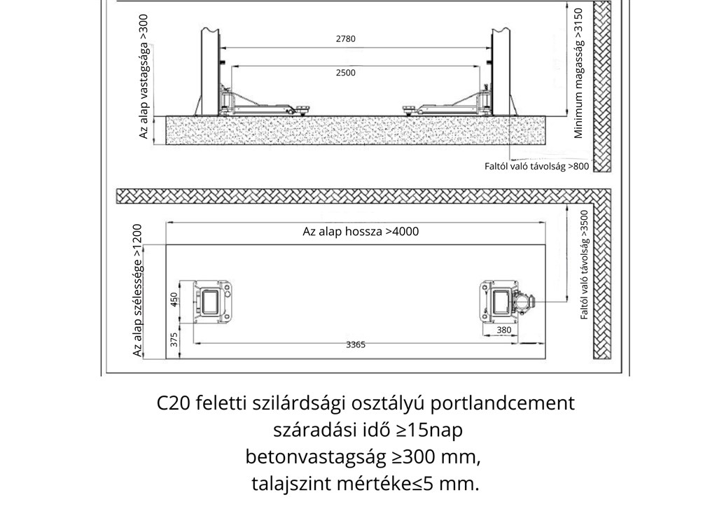 Csápos emelő 4,0 t 2. kép
