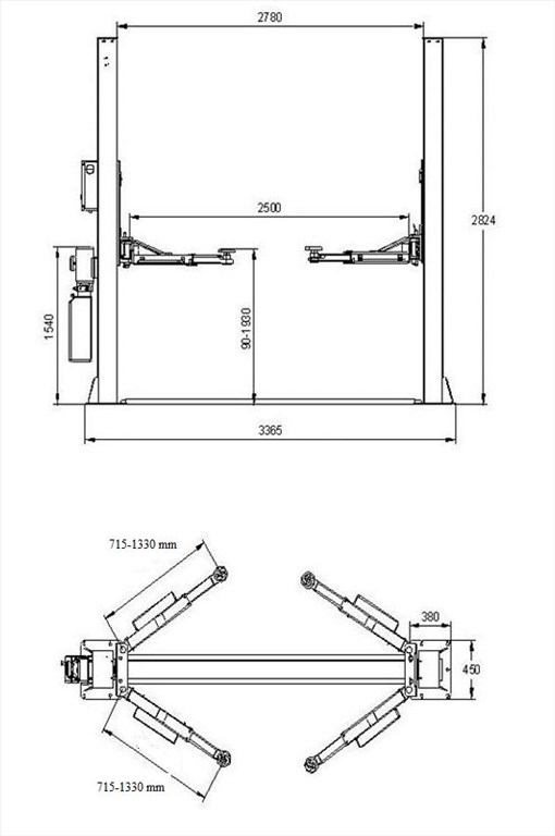 Csápos emelő 4,0 t 4. kép