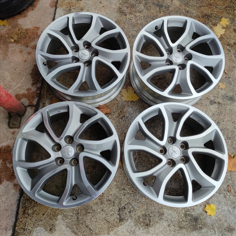 5x114,3 18 Gyári Mitsubishi polír alufelni 158000ft a 4db/58/ 5. kép