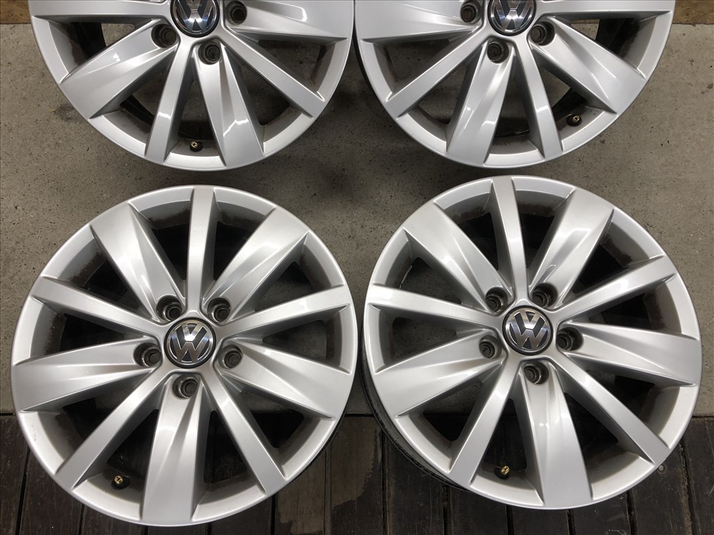 16 col gyári VW Passat alufelni 16 colos 5x112 3. kép
