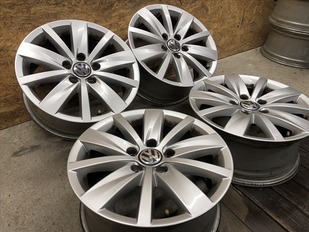 16 col gyári VW Passat alufelni 16 colos 5x112 5. kép