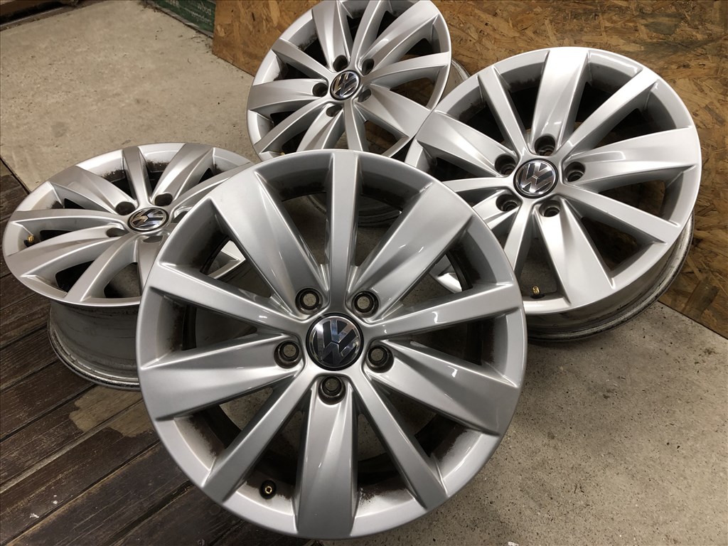 16 col gyári VW Passat alufelni 16 colos 5x112 10. kép