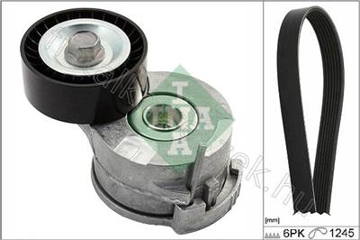 HOSSZBORDÁS SZÍJ KÉSZLET -  - 529 0291 10, 529029110 -  - INA Egyéb 529029110