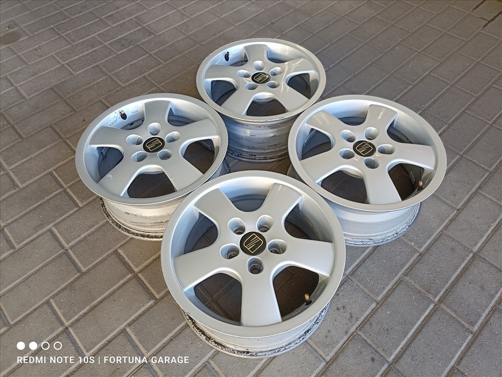 5x100 15" Enzo használt alufelni garnitúra 2. kép