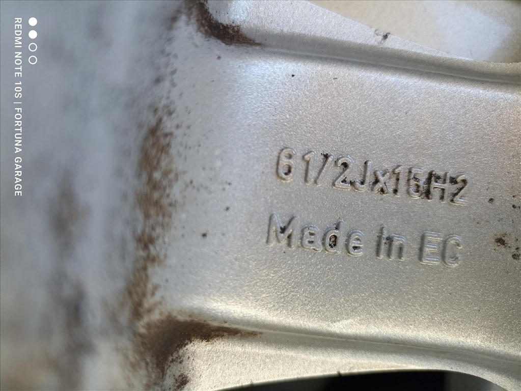 5x100 15" Enzo használt alufelni garnitúra 7. kép