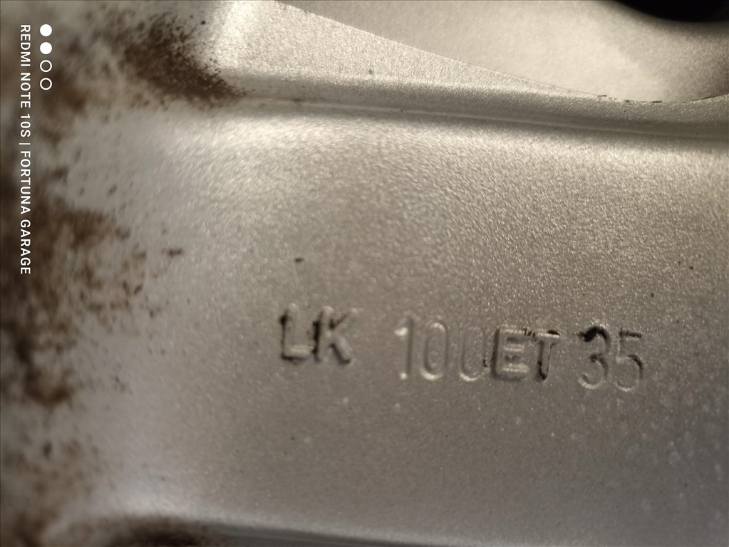 5x100 15" Enzo használt alufelni garnitúra 8. kép