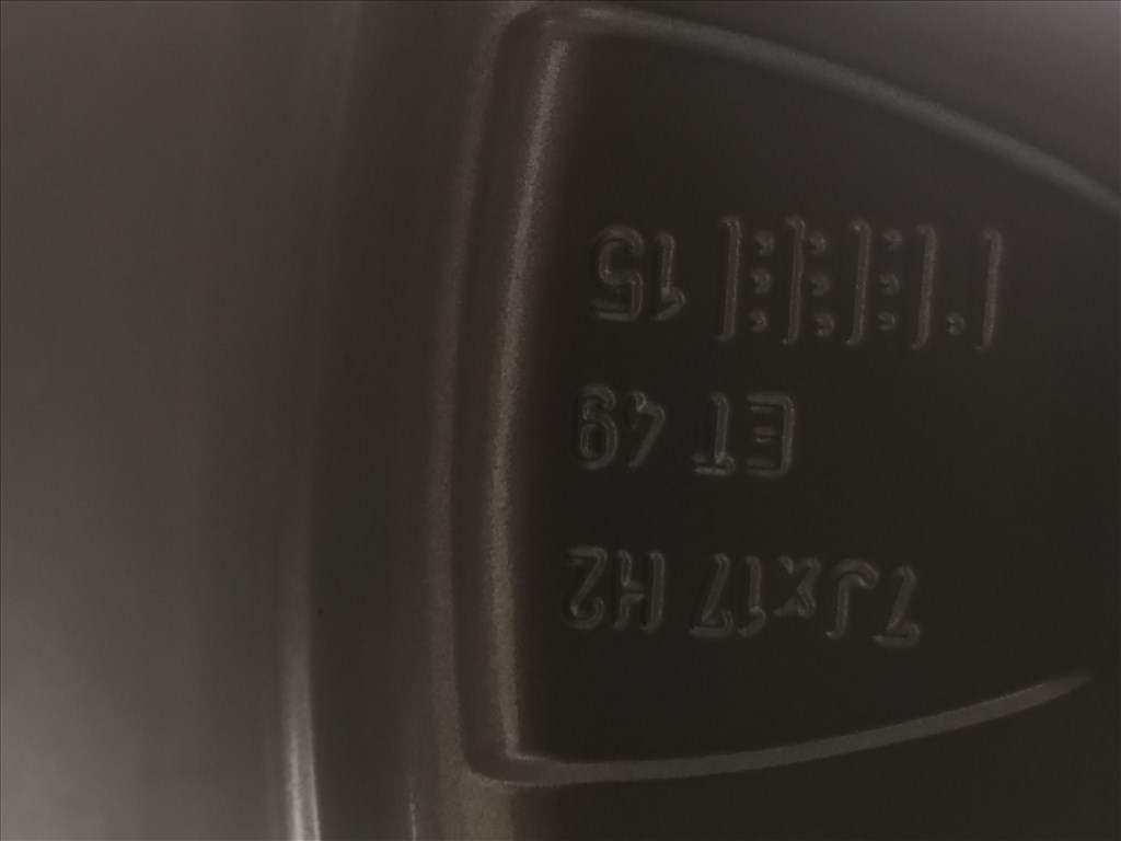 Skoda " Denom " 17-es gyári alufelnik 4. kép