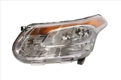 Citroen C3 Picasso utángyártott új bal első fényszóró H1/H7+napp.f. króm h. (motorral) DEPO 6208n5