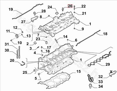 Golyóscsap        -  - 670050027 -  - FIAT eredeti Eredeti új 670050027