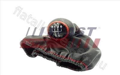 Váltógomb VW POLO 5 sebességes LUPO GWINT 12 MM CZERWONA+MIESZEK - A3, BORA, CABRIO, GOLF, LEON - FT00078, 6N0 711 118B^ -  - Fastoriginal Utángyártott új 6N0 711 118B^