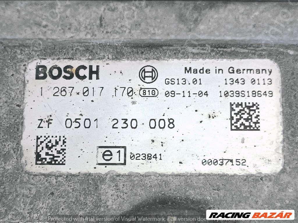 Iveco Daily 2.3 HPI Fülsérült Váltóvezérlő 1267017170 ZF0501230008 3. kép