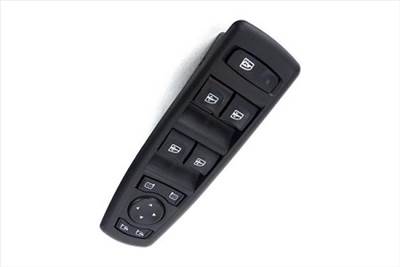 Renault Fluence új utángyártott első elektromos ablakemelő kapcsoló, befordulós elektromos visszapillantó tükörállító konzol bal oldal 2012-től