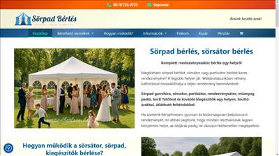 Sörpad bérlés – Minőségi bérelhető sörpadok, sörpad garnitúrák és kiegészítők rendezvényekre. 