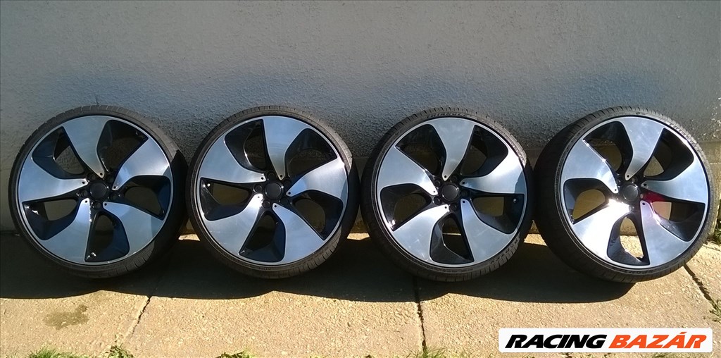 Eladó 4db 20-as 5x112-es BMW i8 Magnézium felni 225/30ZR20 nyári gumival  1. kép