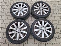 Golf 6 5x112 gyári alufelni, rajta 225/45 használt Hankook nyári gumi (26196)