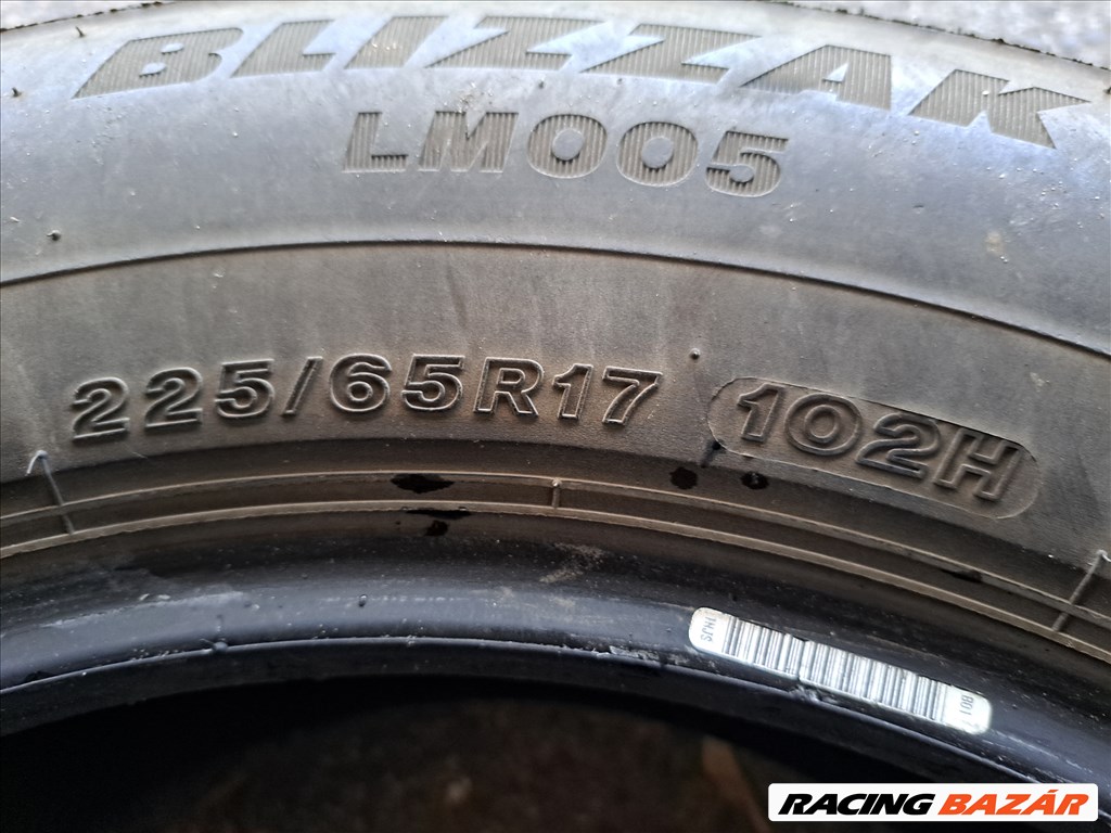 4db 225/65 R17 Bridgestone Blizzak LM005 téli gumi eladó!! (DOT2021) 7. kép