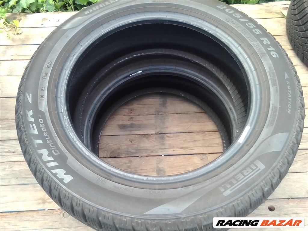  205/55R16 Pirelli/Falken újszerű téli gumik 4. kép