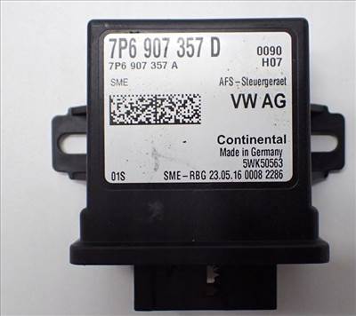 Volkswagen Golf VII, Skoda Superb III fényszóró vezérlő elektronika 7p6907357d 7P6907357D