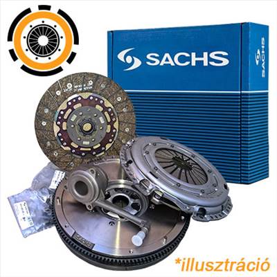 Ford Focus II (2004-2013) 1.8 TDCi (115 LE) kettőstömegű komplett kuplung szett, 2007-tól / Sachs