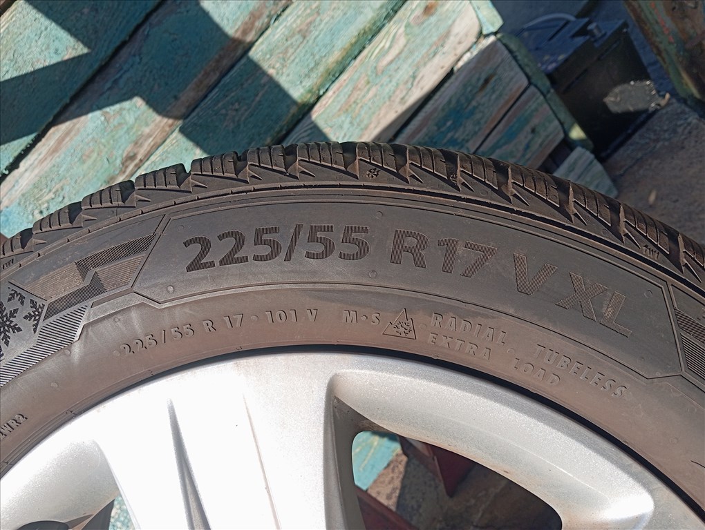 Opel Insignia 17-es téli kerekek 225/55R17 Barum Polaris 5 2019-dot 3. kép