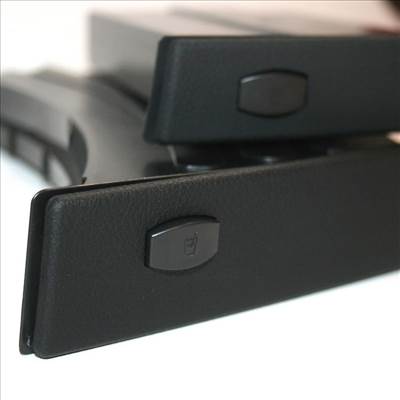 BMW E60 E61 pohártartó , italtartó - fekete bal