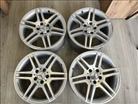 Mercedes gyári AMG 7.5/8.5x17 kétszéles alufelni garnitúra