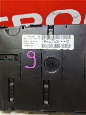 Citroën C4 Picasso I óracsoport  9663755780