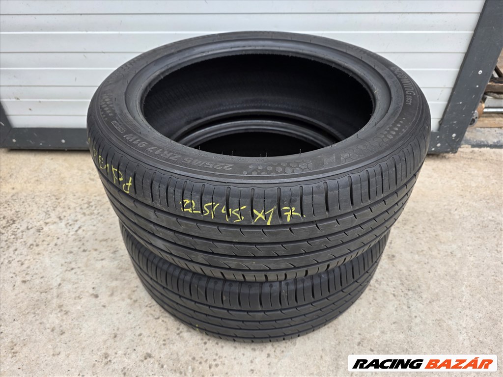 225/45R17 Kumho 2db teljesen újszerű állapotban eladó! 2. kép