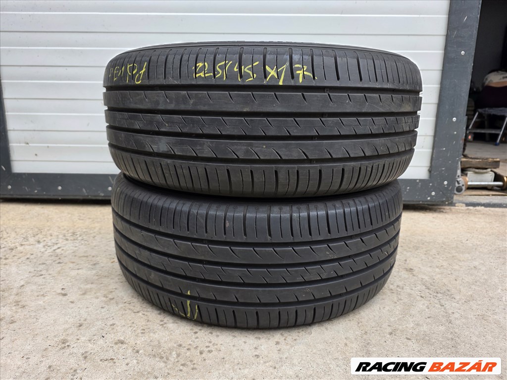 225/45R17 Kumho 2db teljesen újszerű állapotban eladó! 3. kép