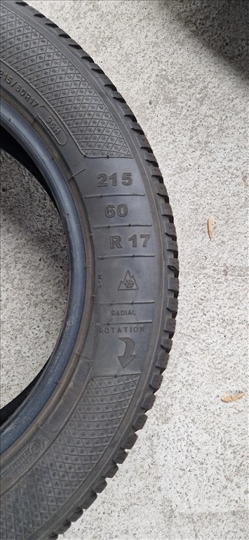  215/6017" újszerű Kleber téli gumi gumi 5. kép