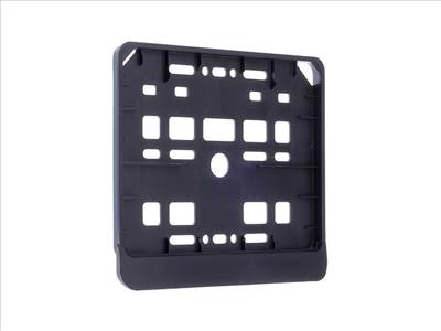 Motorkerékpár rendszámtábla keret, fekete