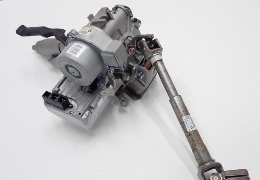 Mazda 2 II (DJ1) elektromos kormányszervó motor, kormányoszlop 54086808f 54086808F D09H32100K 2. kép