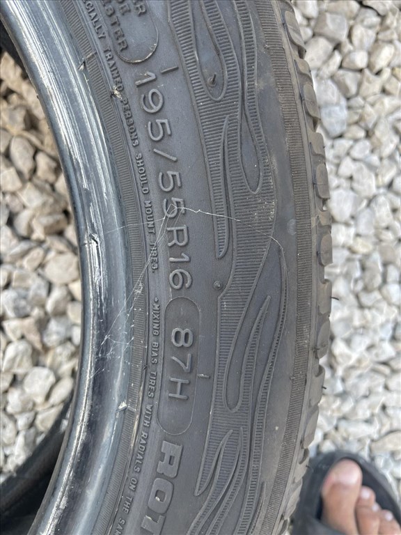  195/5516" használt BFGoodrich nyári gumi  5. kép
