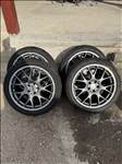  5x112 lyukosztású 19" használt BBS alufelni, rajta 255/40 használt téli gumi gumi 
