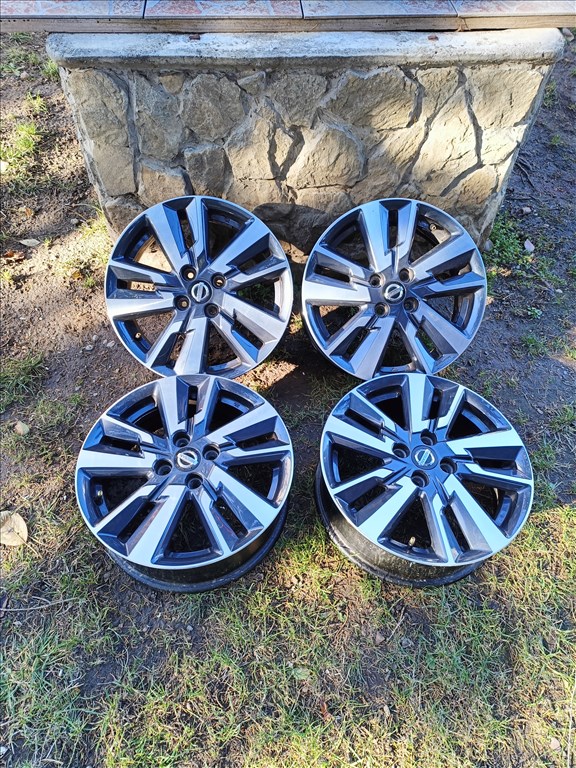  4x100 lyukosztású 6J 16" Nissan újszerű (gyári felni) alufelni, szenzorok 1. kép