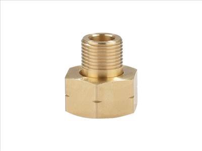 Propán - bután gáz redukció, sárgaréz, szögletes, egyfokozatú, kis turista gázpalackhoz