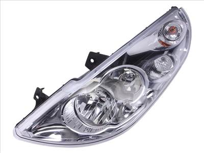 Opel Movano B 2010-2021, Renault Master III. 2010-2020 utángyártott új bal első fényszóró 2H7/H1 (motoros) DEPO 93197627