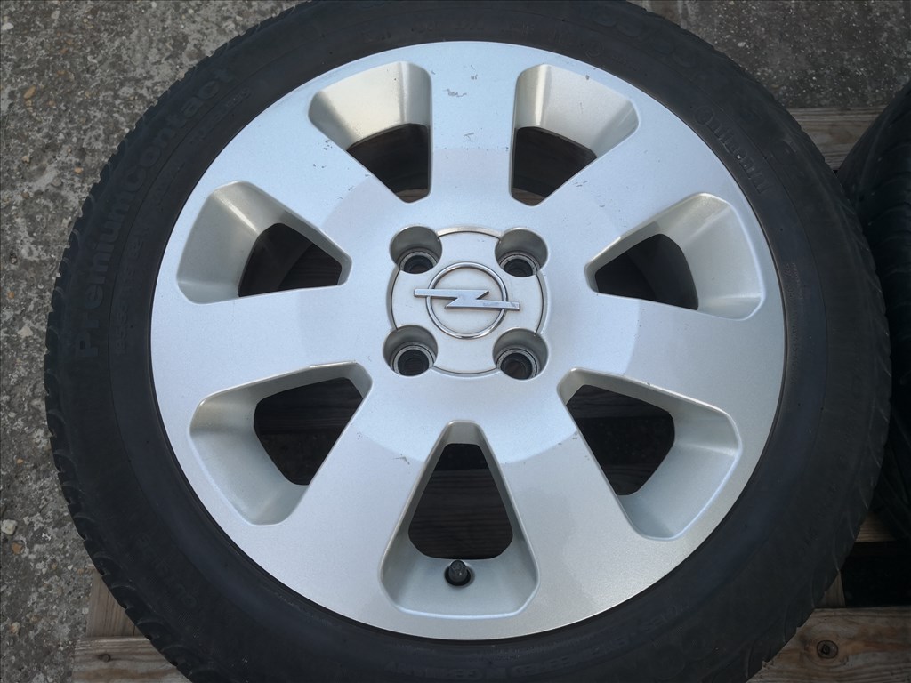 Opel 15-ös gyári alufelnik 4x100-as 4. kép