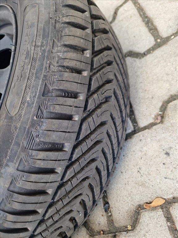  VW Golf 4, Bora 5x100 15" lemezfelni 195/65 újszerű Sebring négyévszakos gumival (25894) 11. kép