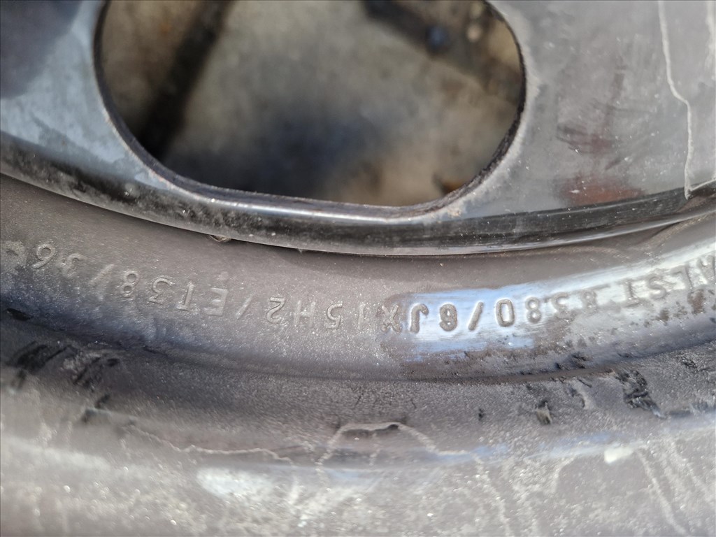  VW Golf 4, Bora 5x100 15" lemezfelni 195/65 újszerű Sebring négyévszakos gumival (25894) 15. kép