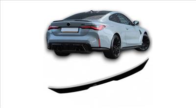 BMW G22 coupe CS stílusú lakkozott fekete csomagtartó spoiler