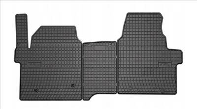 Ford Transit Custom II 2023- Frogum 431010 fekete gumiszőnyeg szett