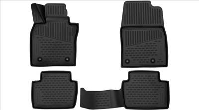 Mazda CX-30 Element fekete 3D hótálcás gumiszőnyeg szett FM27007