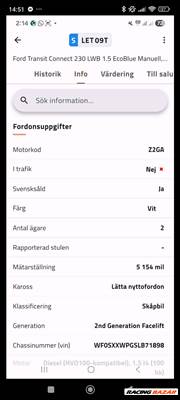 Ford Transit Connect Mk2 motor  z2ga15