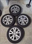 Mazda 3 BK 16" gyári alufelni, rajta 205/55 használt Bridgestone nyári gumi